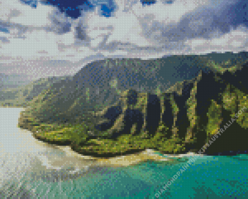 Napali Coast Diamond Painting