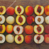 Nectarine Fruits Diamond Painting