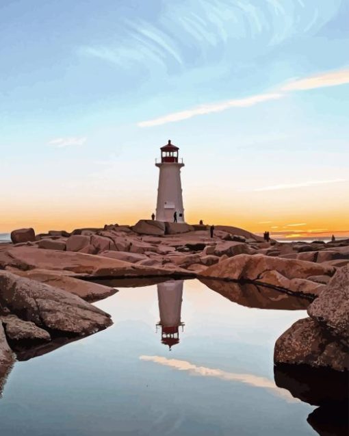 Peggy Cove Diamond Painting