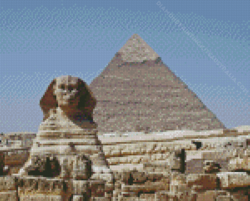 Pyramid of Khafre Diamond Painting