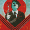 Shepard Fairey Diamond Painting