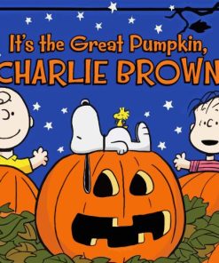 The Great Pumpkin Charlie Brown Diamond Painting