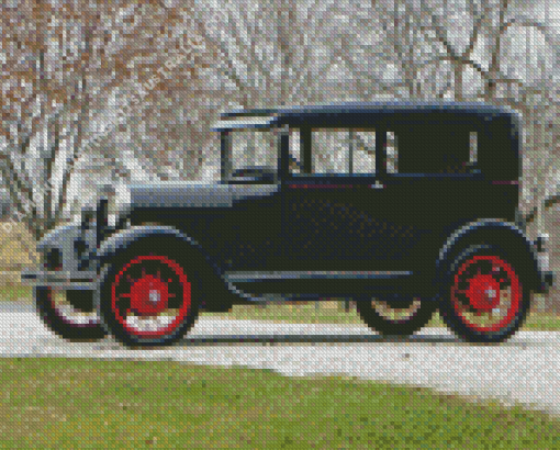 1929 Ford Model A Car Diamond Painting