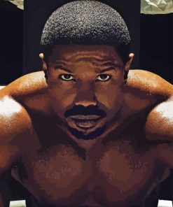 Adonis Creed Character Diamond Painting