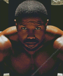 Adonis Creed Character Diamond Painting