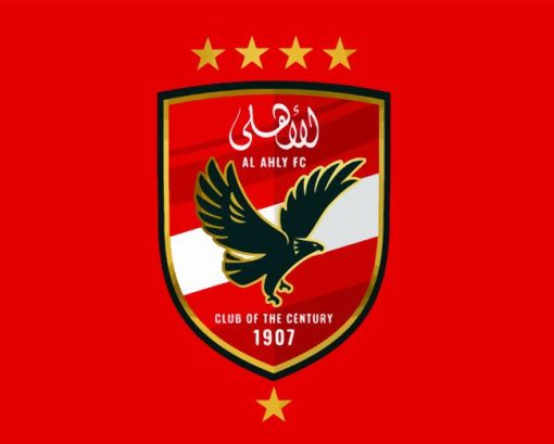 Al Ahly Egypt Diamond Painting