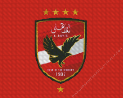 Al Ahly Egypt Diamond Painting