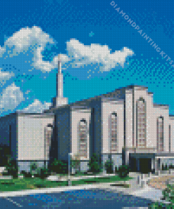 Albuquerque Mexico Temple Diamond Painting