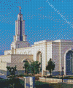 Albuquerque New Mexico Temple Diamond Painting