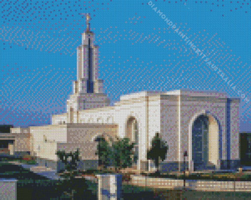 Albuquerque New Mexico Temple Diamond Painting