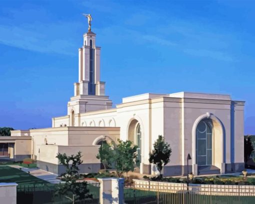 Albuquerque New Mexico Temple Diamond Painting