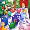 Alice In Wonderland Mad Hatter Diamond Painting