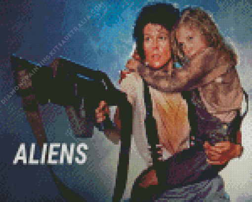 Aliens Movie Diamond Painting