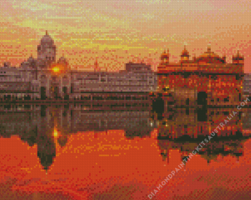 Amritsar Harmandir Sahib Diamond Painting