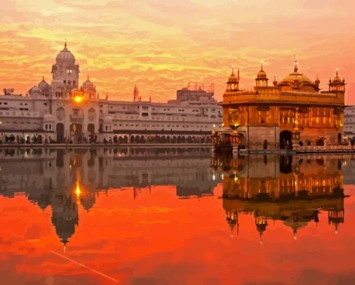 Amritsar Harmandir Sahib Diamond Painting