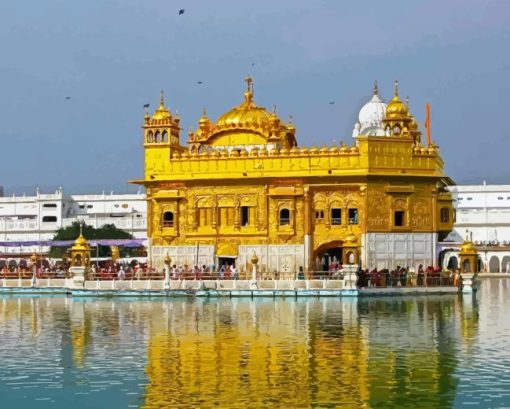 Amritsar Temple Diamond Painting