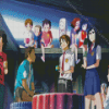 Anohana Characters Diamond Painting