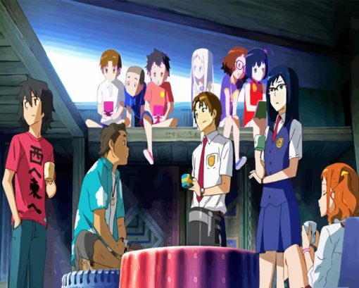 Anohana Characters Diamond Painting