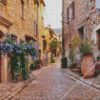 Antibes Street Diamond Painting