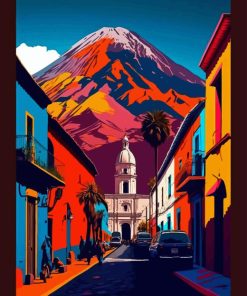 Arequipa Peru Poster Diamond Painting