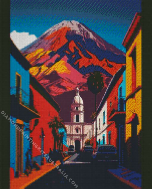 Arequipa Peru Poster Diamond Painting