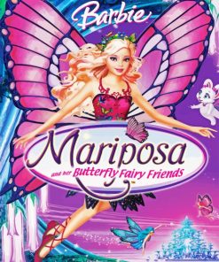 Barbie Mariposa Poster Diamond Painting