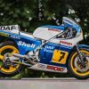 Barry Sheene Suzuki Motorcycle Diamond Painting