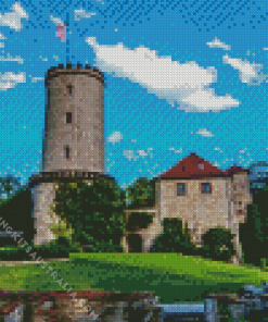 Bielefeld Castle Germany Diamond Painting