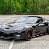 Black 2005 Corvette Diamond Painting