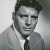 Black And White Burt Lancaster Diamond Painting