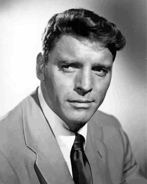 Black And White Burt Lancaster Diamond Painting