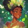 Black Disney Princess Diamond Painting