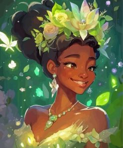 Black Disney Princess Diamond Painting