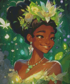 Black Disney Princess Diamond Painting