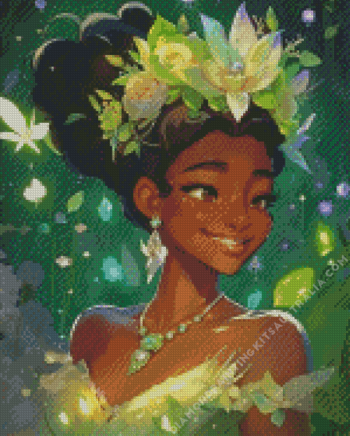 Black Disney Princess Diamond Painting