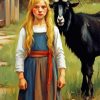 Black Phillip Diamond Painting