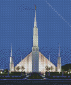 Boise Temple Diamond Painting