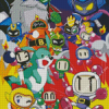 Bomberman Diamond Painting