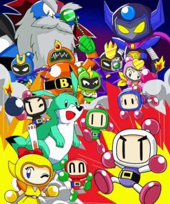 Bomberman Diamond Painting