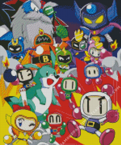 Bomberman Diamond Painting