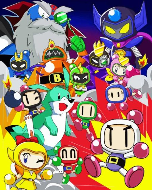 Bomberman Diamond Painting