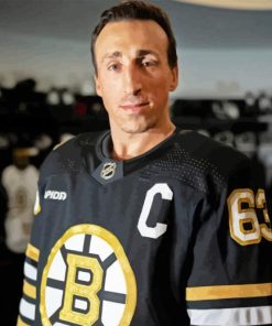 Brad Marchand Player Diamond Painting