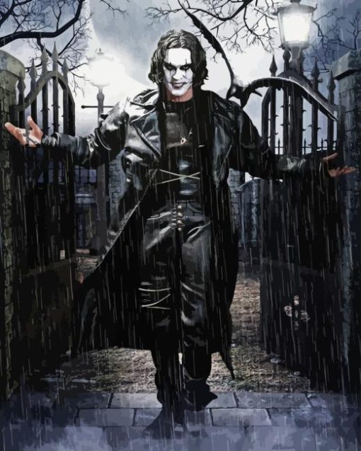 Brandon Lee The Crow Diamond Painting