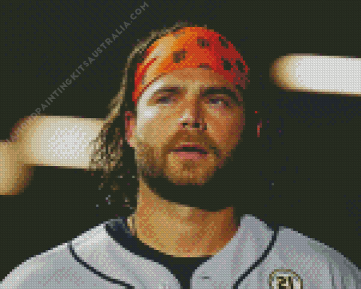 Brandon Crawford Baseballer Diamond Painting