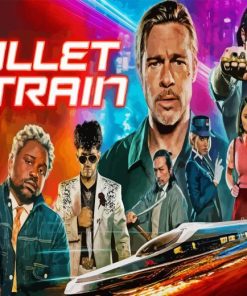 Bullet Train Poster Diamond Painting