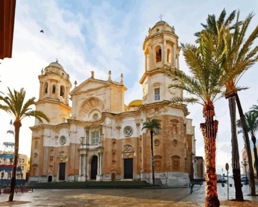 Cadiz Cathedral Diamond Painting