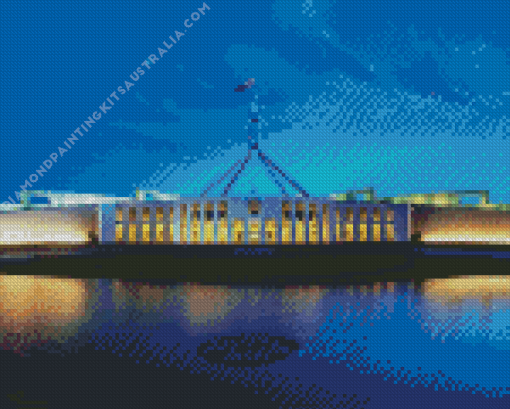 Canberra Parliament House Diamond Painting