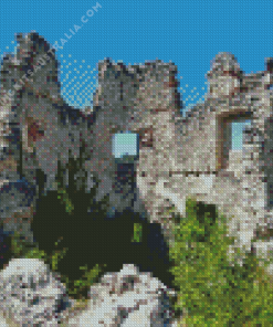 Castle Of Samobor Diamond Painting