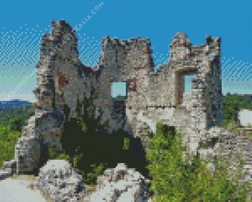 Castle Of Samobor Diamond Painting