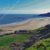 Cayton Bay Beach Diamond Painting